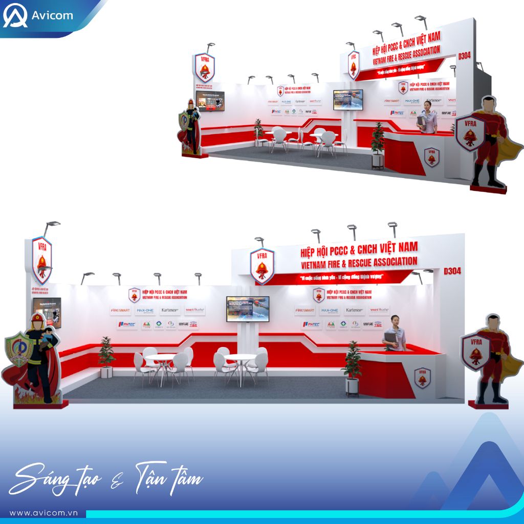 <span style="font-weight: bold;">VFRA tại SECUTECH | Thiết kế gian hàng PCCC &amp; CNCH                                        </span>
